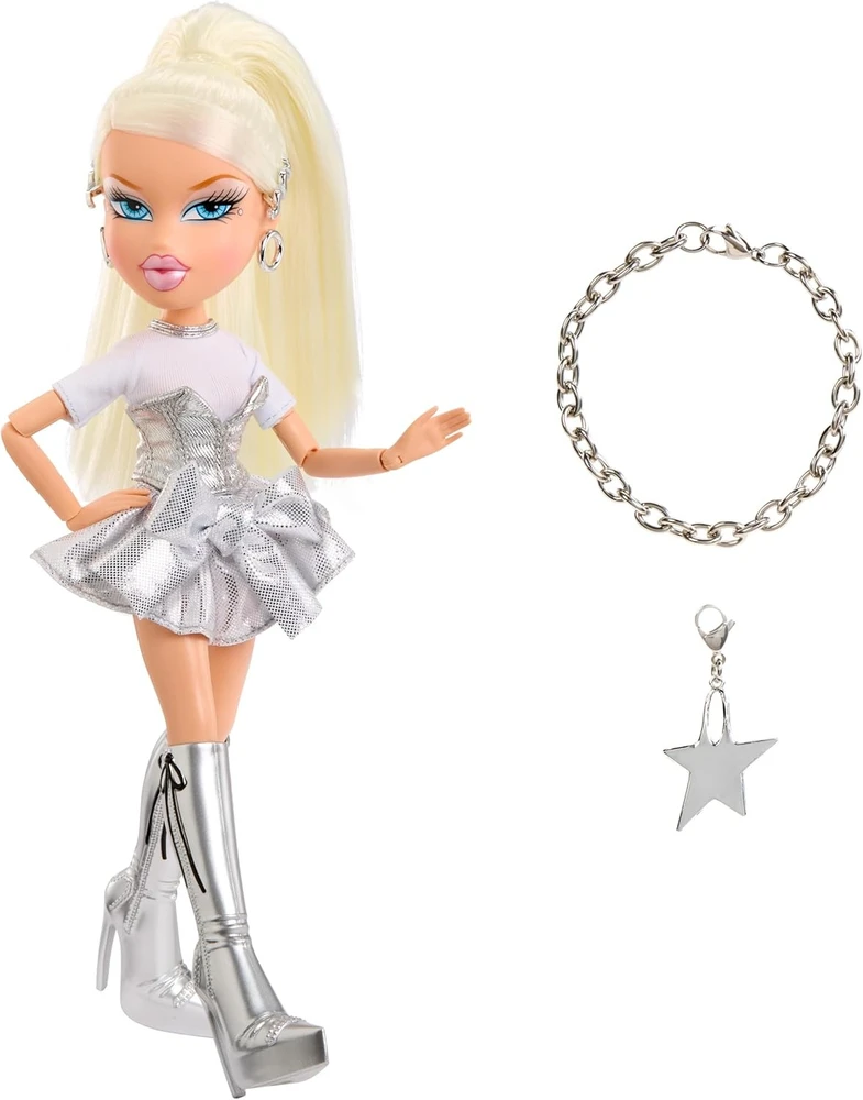 Bratz Charmz Cloe Doll 599326 599333EUC lėlė su pakabukais