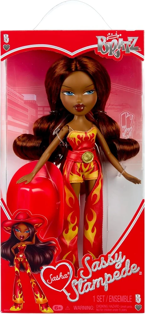 MGA Bratz lėlė mergaitėms Sassy Stampede Sasha 247180-EUC