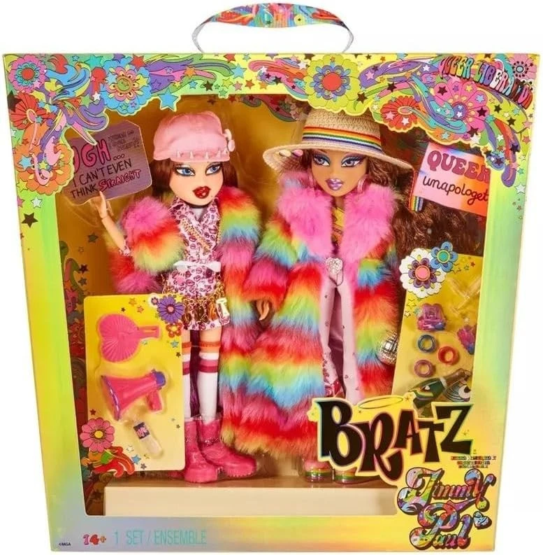 Bratz x JimmyPaul Designer Pride Doll 2pak 580324 kolekcinis lėlių rinkinys