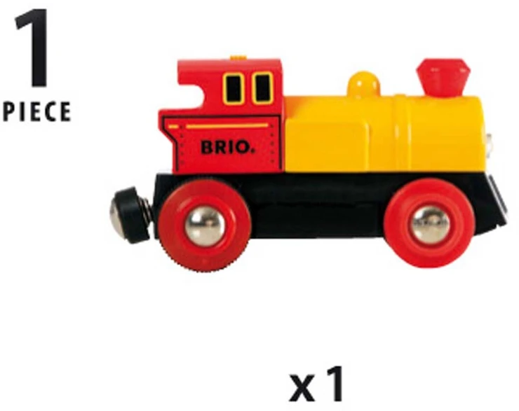Brio dvipusė baterijomis valdoma lokomotyvas 63359400