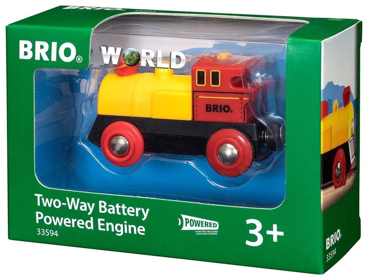 Brio dvipusė baterijomis valdoma lokomotyvas 63359400