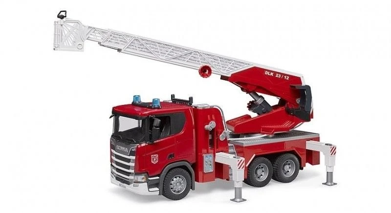 Bruder Žaislinis gaisrinis automobilis Scania Super 560R su vandens pompa