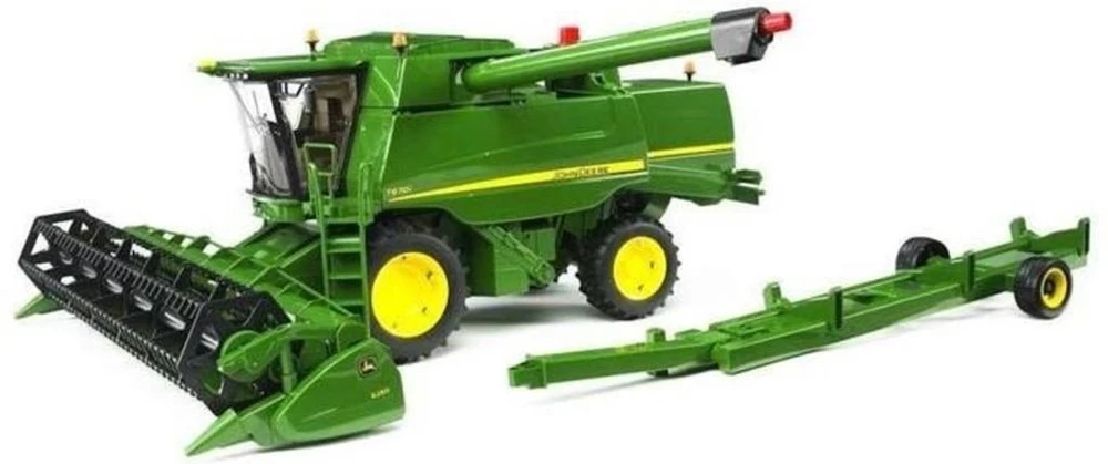 Žaislinis kombainas Bruder John Deere (02132)