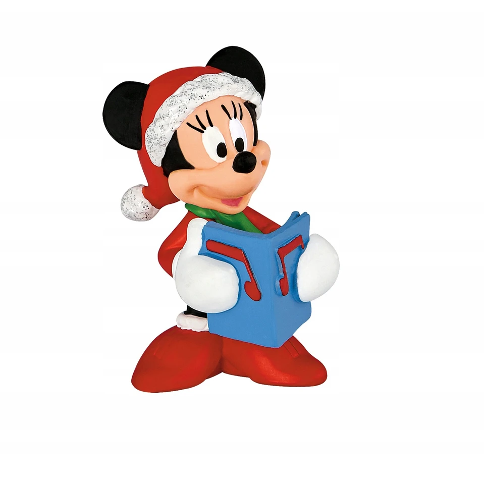Bullyland 15074 figūrėlių rinkinys Mickey ir Minnie kalėdinė dovana 2 vnt.