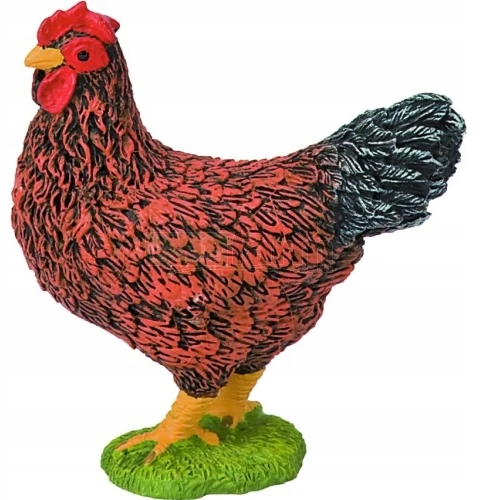 Bullyland 62316 figūrėlė višta ruda 4 cm