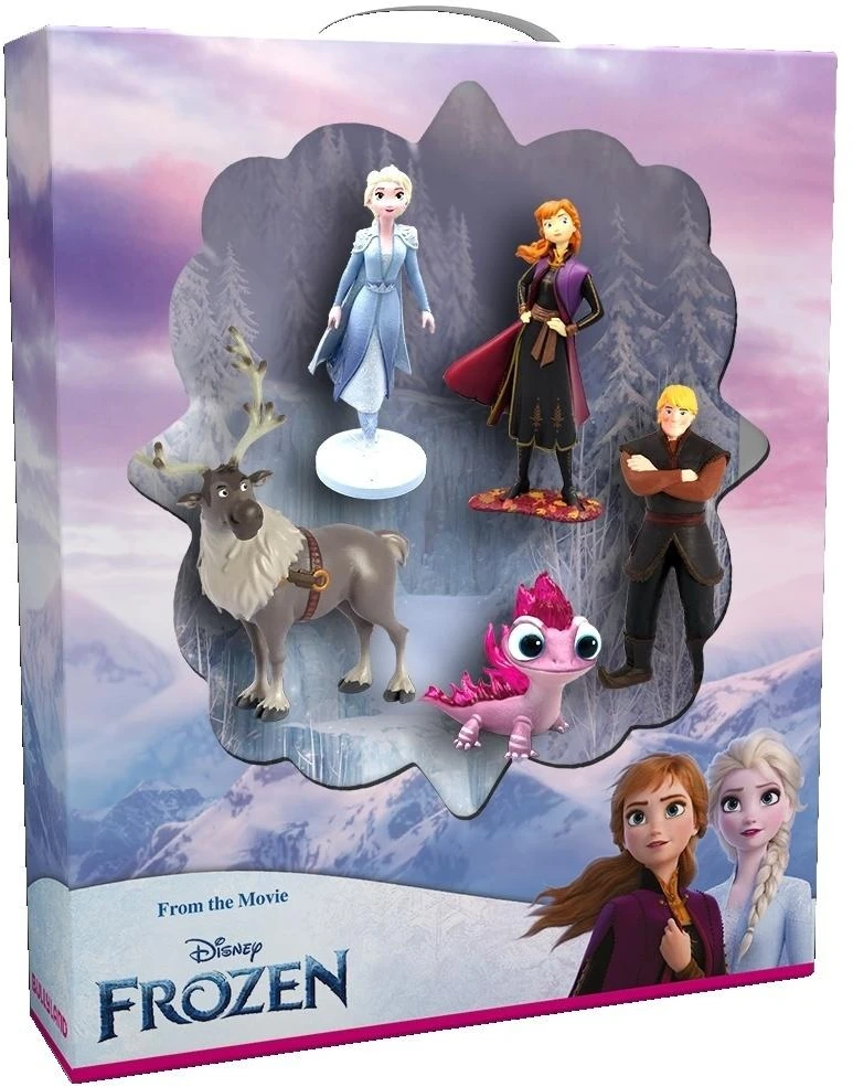Bullyland Figūrėlių rinkinys Frozen II 5 vnt dėžutėje