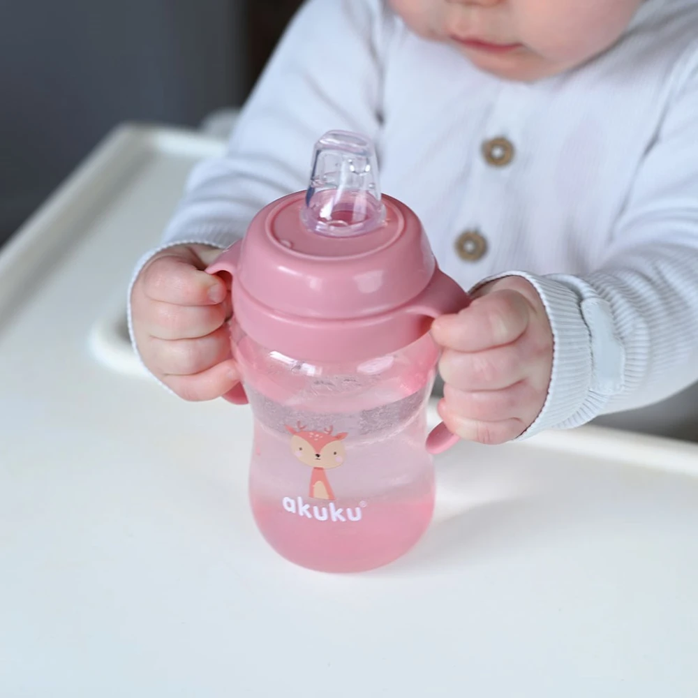 AKUKU neišsiliejanti gertuvė su snapeliu DEER, 240 ml, A0221
