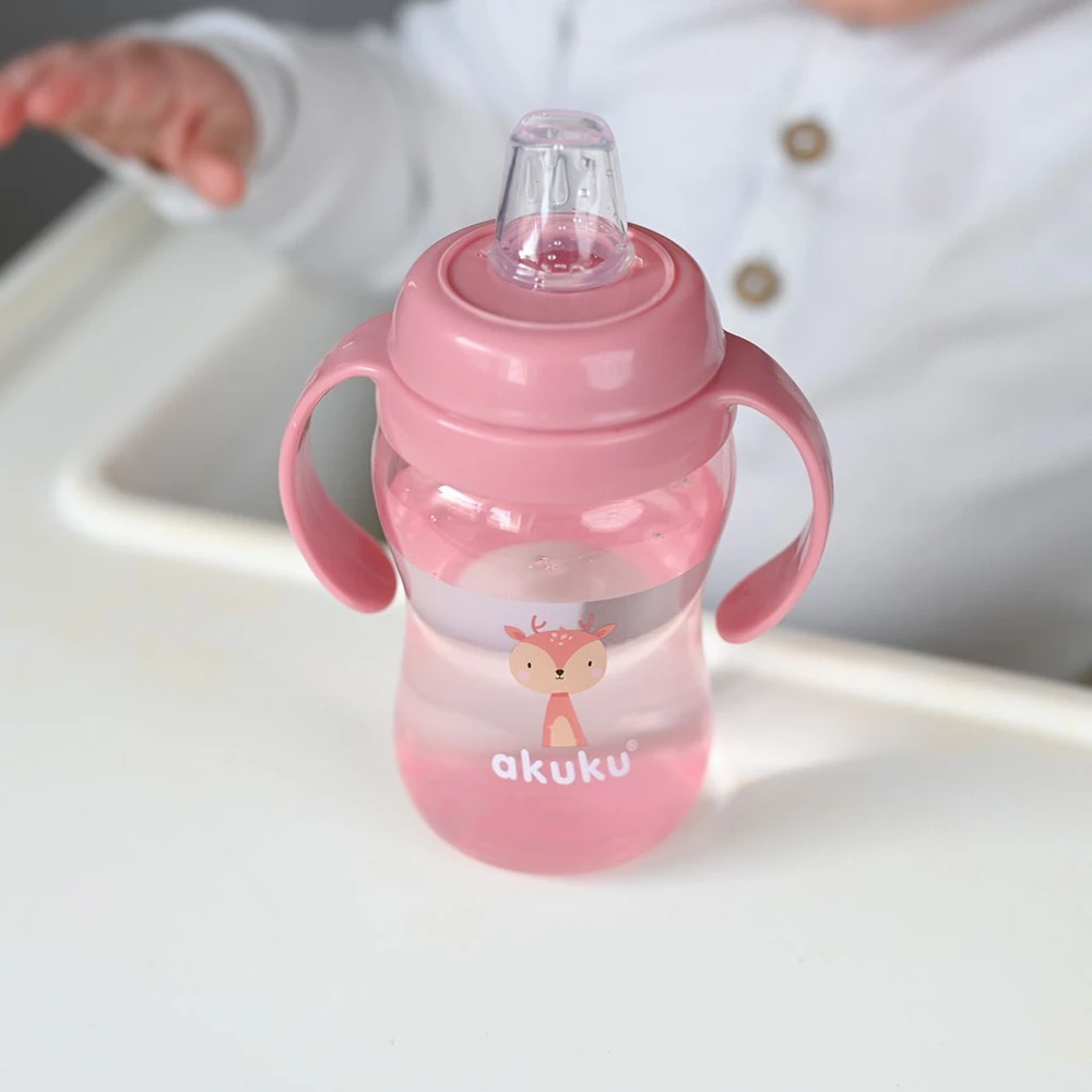 AKUKU neišsiliejanti gertuvė su snapeliu DEER, 240 ml, A0221