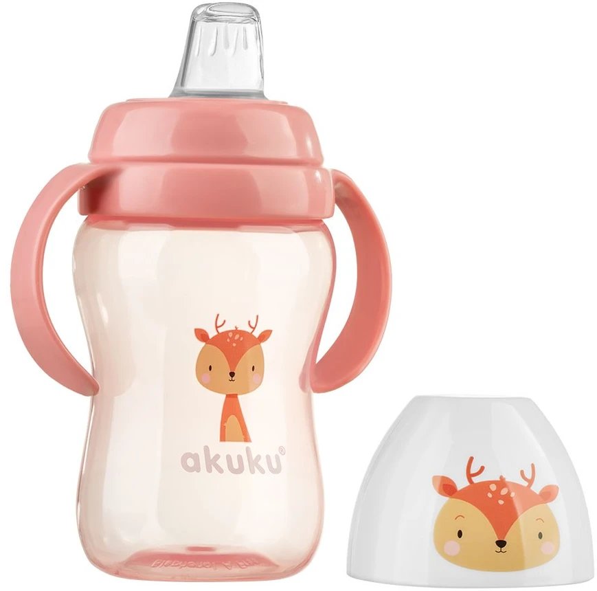 AKUKU neišsiliejanti gertuvė su snapeliu DEER, 240 ml, A0221