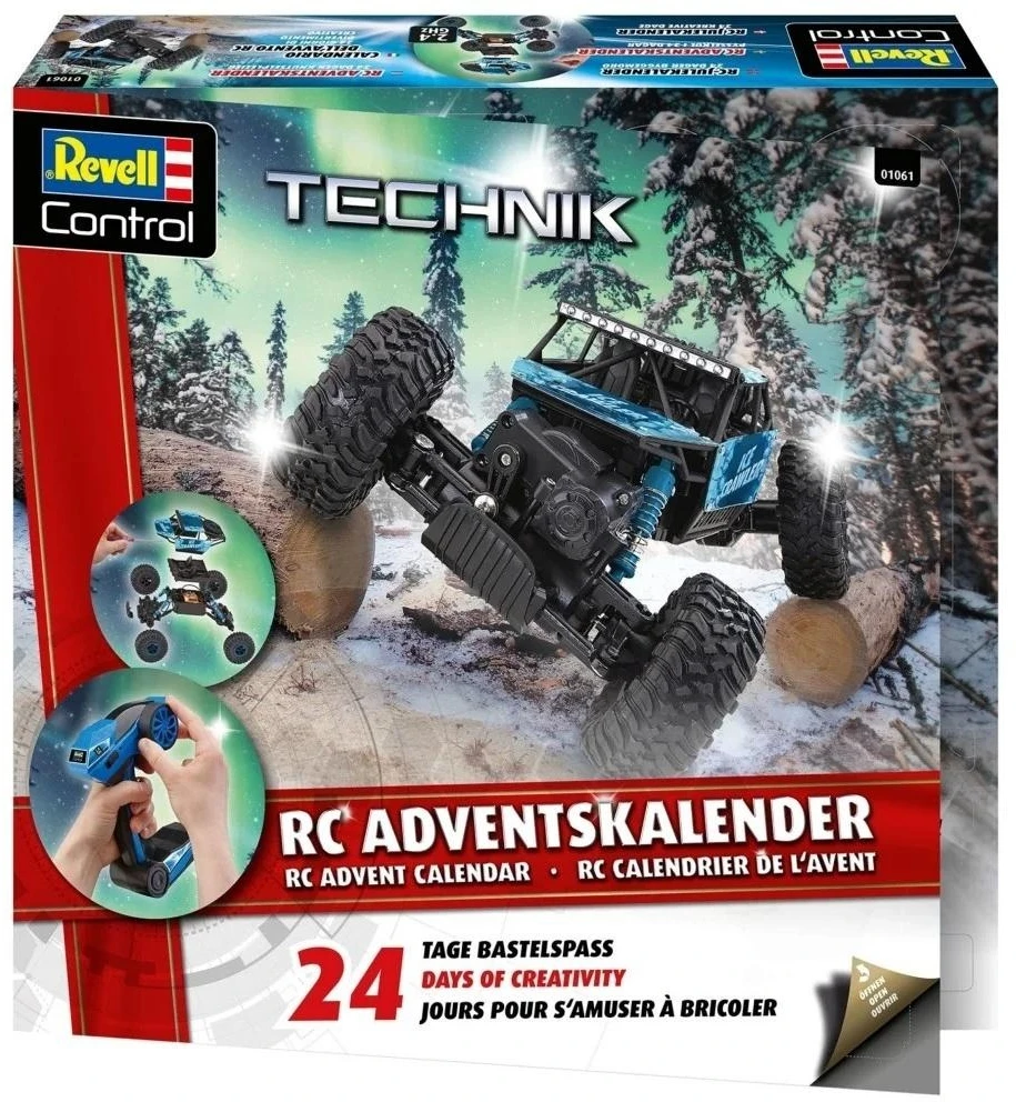 Revell Carrera Advento kalendorius Crawler RC nuotolinio valdymo automobiliui