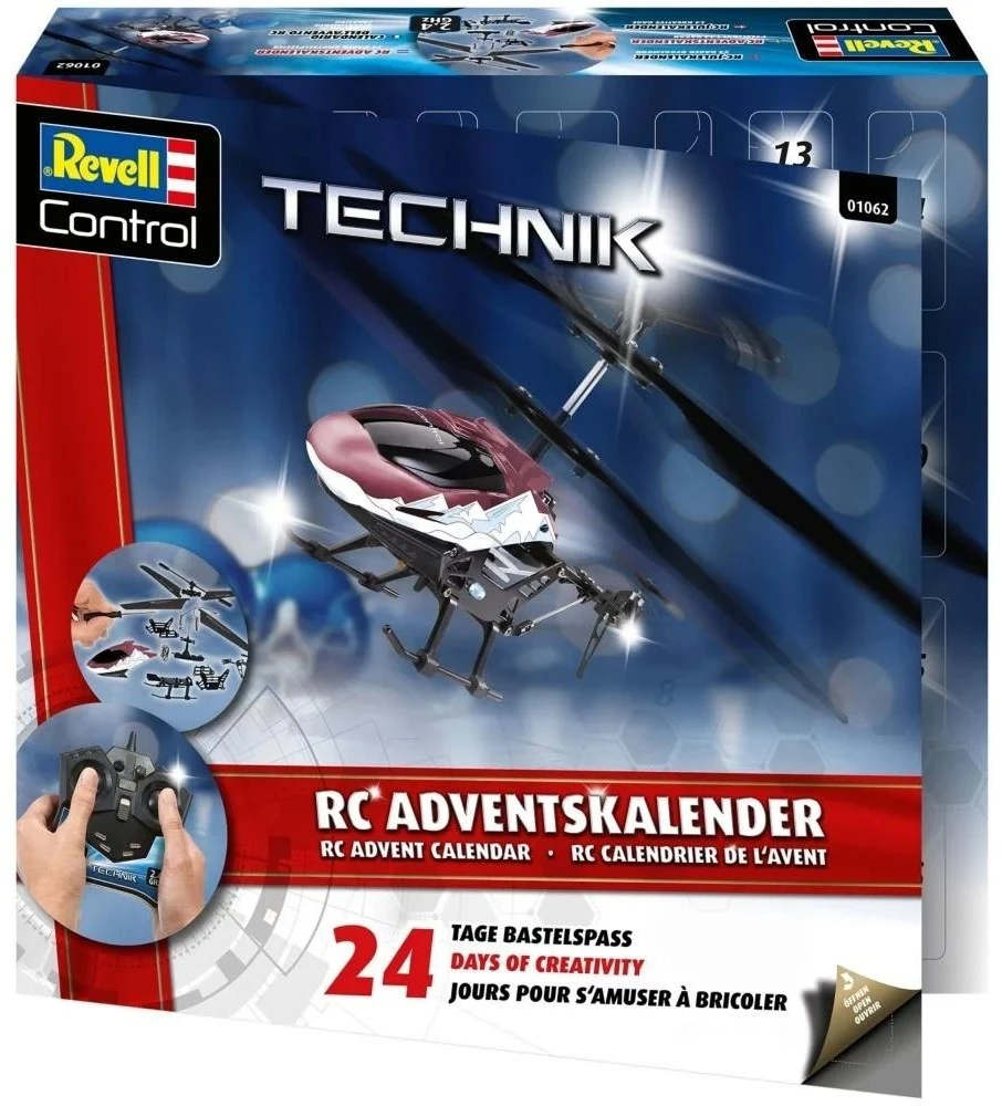 Revell - Advento kalendorius R/C sraigtasparnis 3,7V 180mAh LiPo - (601062)