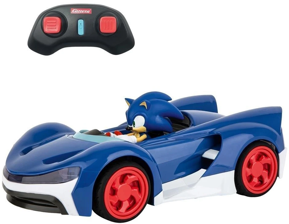 Carrera Radijo bangomis valdomas Sonic Team Racing automobilis