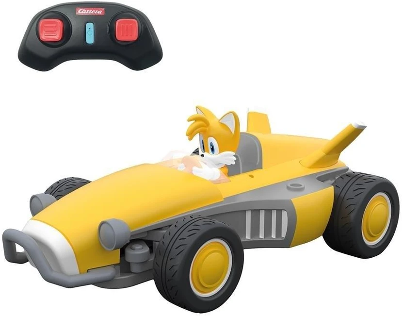 Carrera Radijo bangomis valdomas Team Sonic Racing Tails automobilis