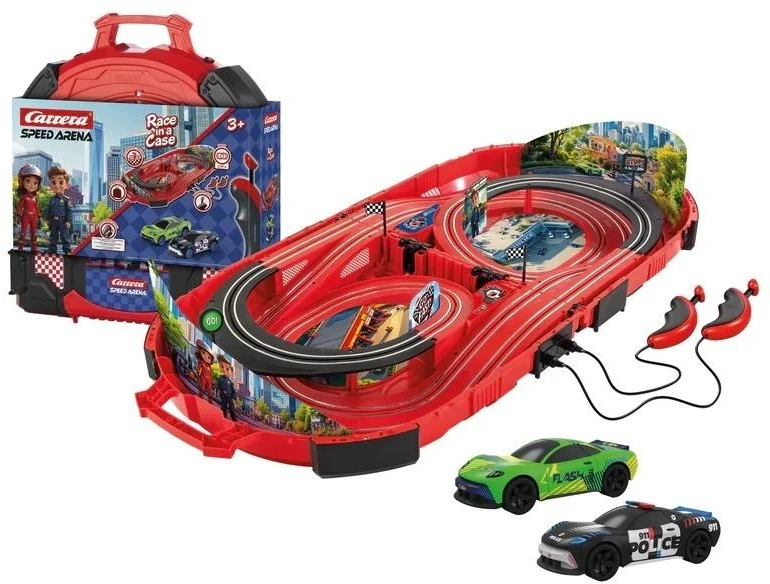 Carrera Žaislinis policijos automobilis Speed Arena 2,77 m