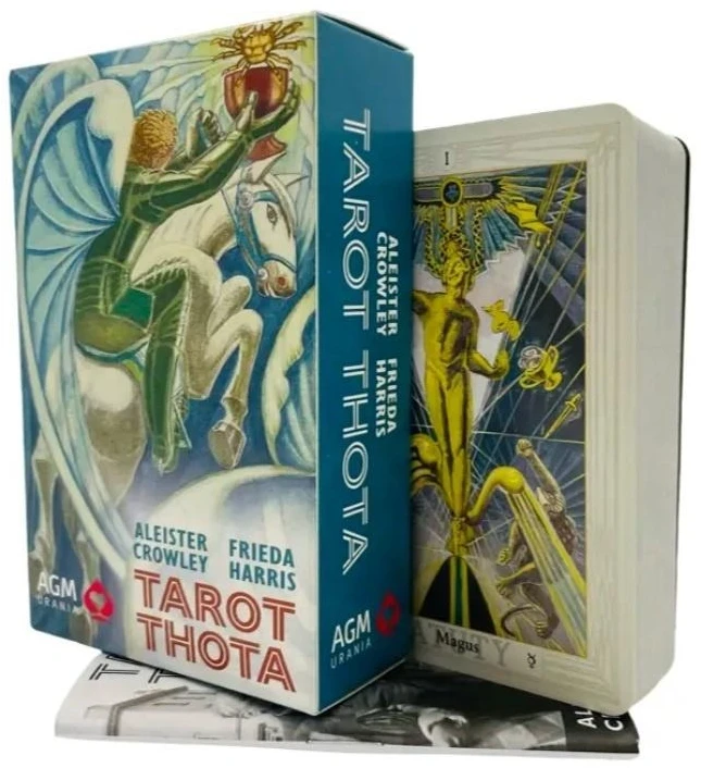AGM Aleister Crowley Thoth Standard Taro Kortos Lenkų Kalba
