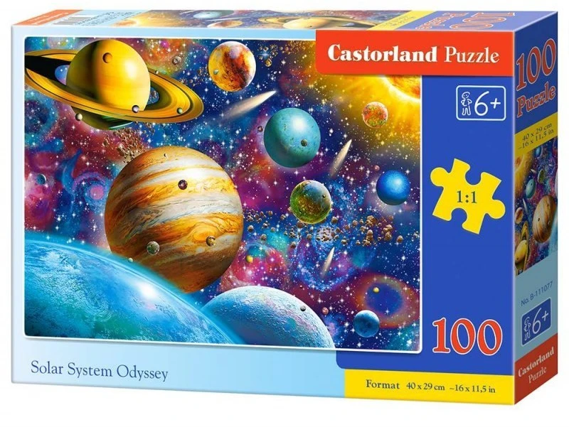 Castorland Dėlionė 100 vnt. - Saulės sistema