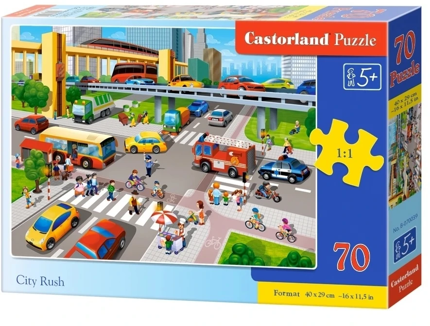 Castorland Dėlionė 70 vnt. - Miestas