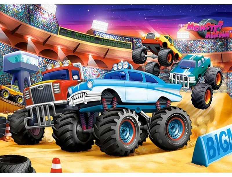 Castorland Dėlionė 70 vnt. - Monster Truck šou