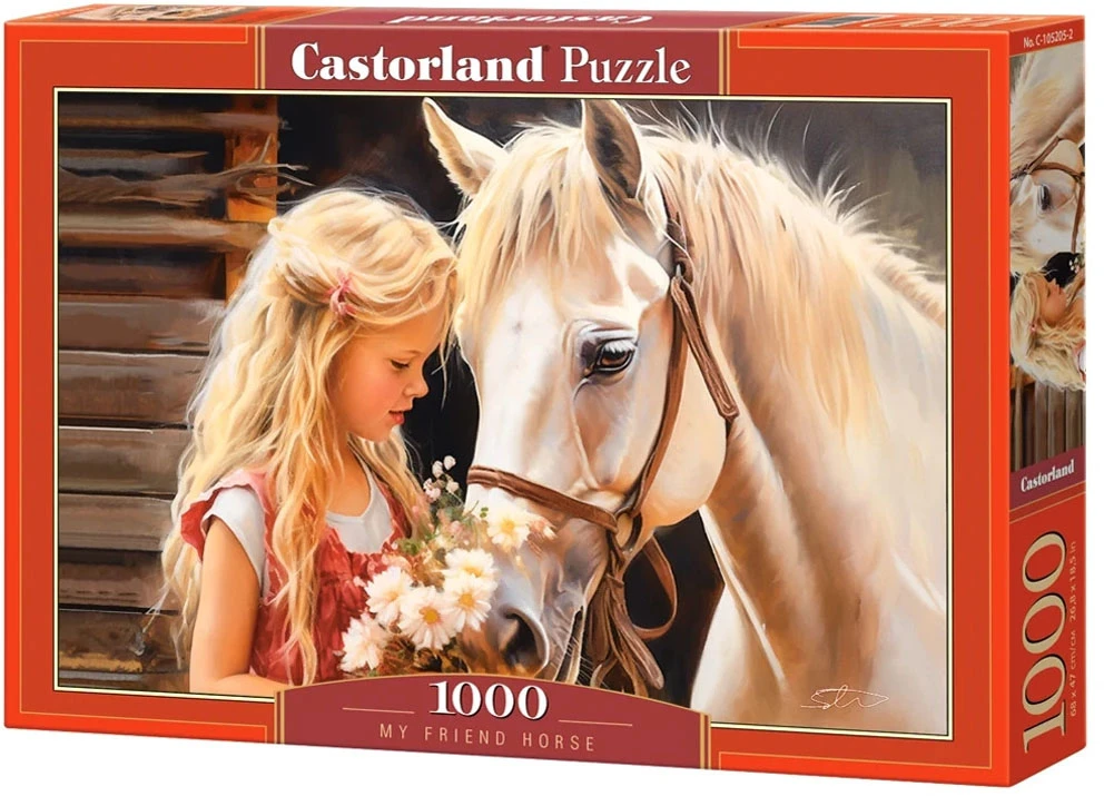 Castorland dėlionė My Friend Horse 1000 det.