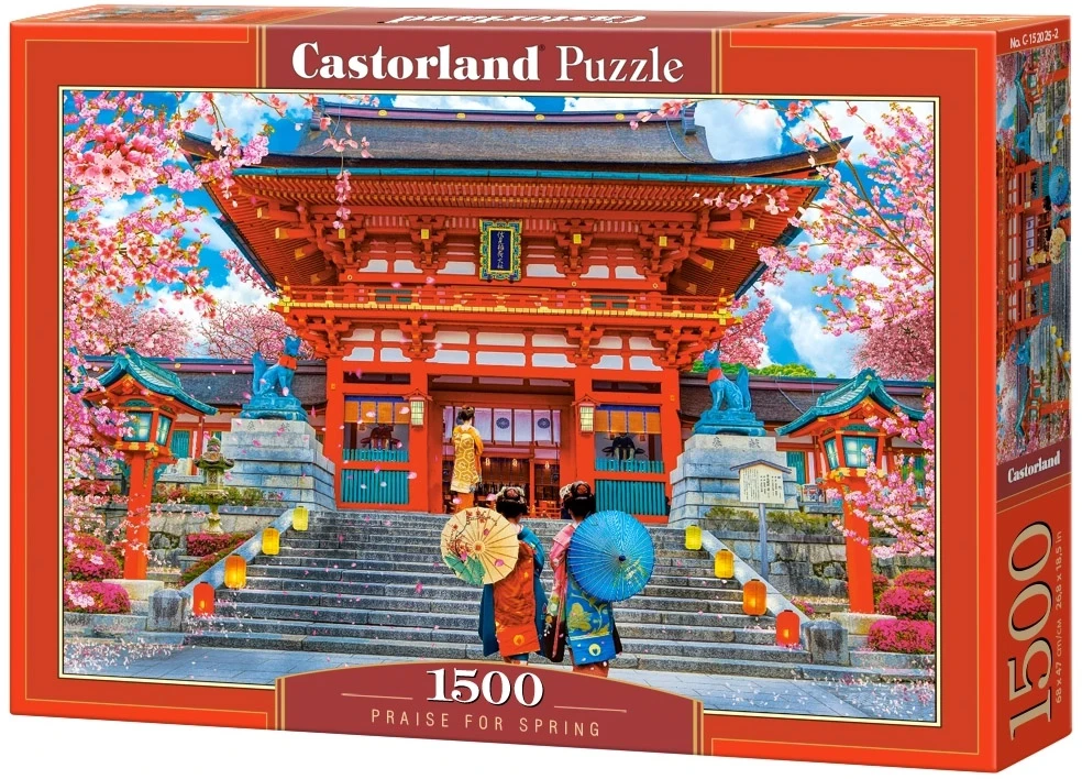 Castorland Dėlionė 1500 vnt. - Pavasaris