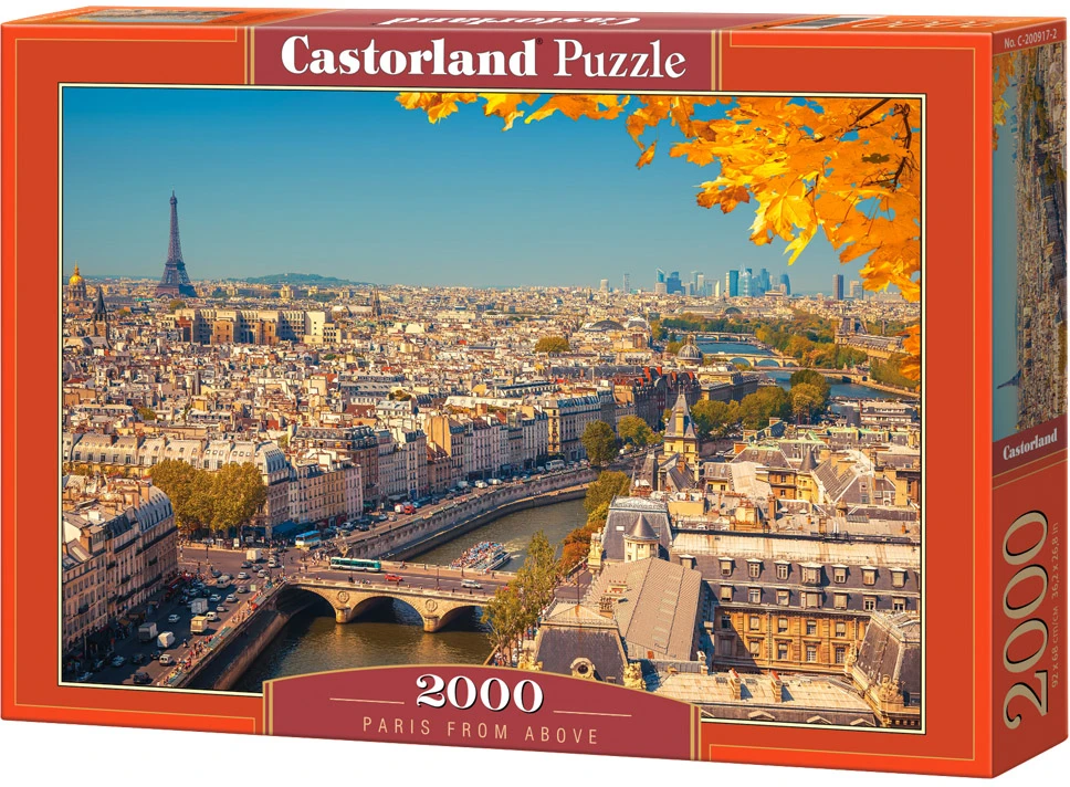 Castorland Dėlionė 2000 vnt. - Paryžius