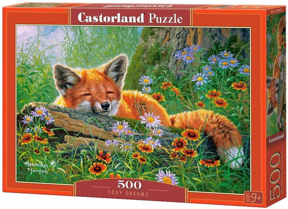 Castorland Dėlionė 500 vnt. - Mieganti lapė