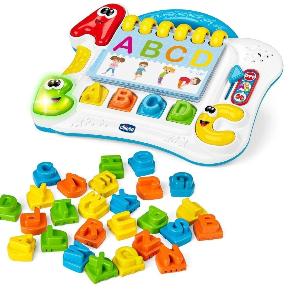 Chicco Elektroninis edukacinis žaislas Edu Wesoły alfabet