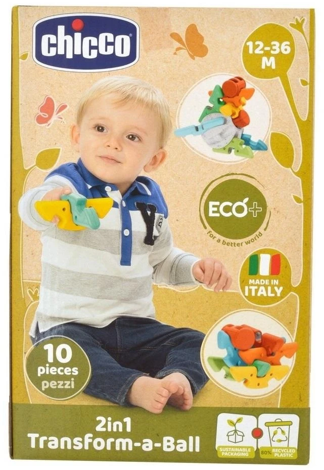 Lavinamasis Žaislas kūdikiams Chicco Transformuojamas kamuoliukas, 10 d