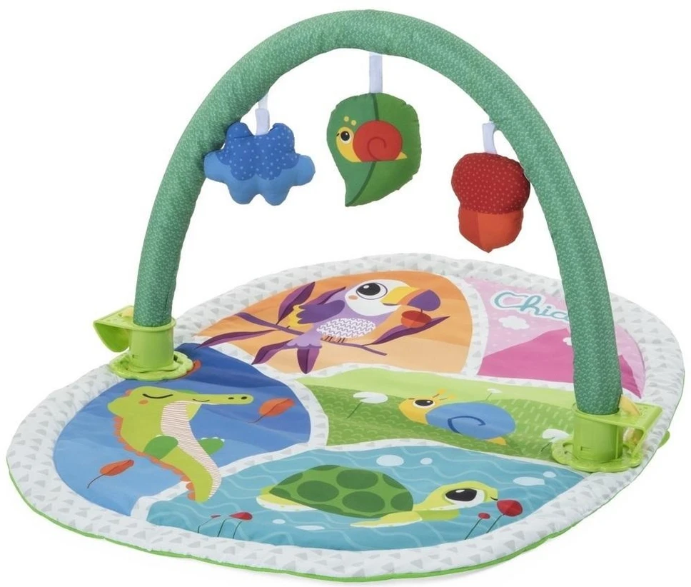 CHICCO 00011353000000 Edukacinis ir gimnastikos kilimėlis 3in1