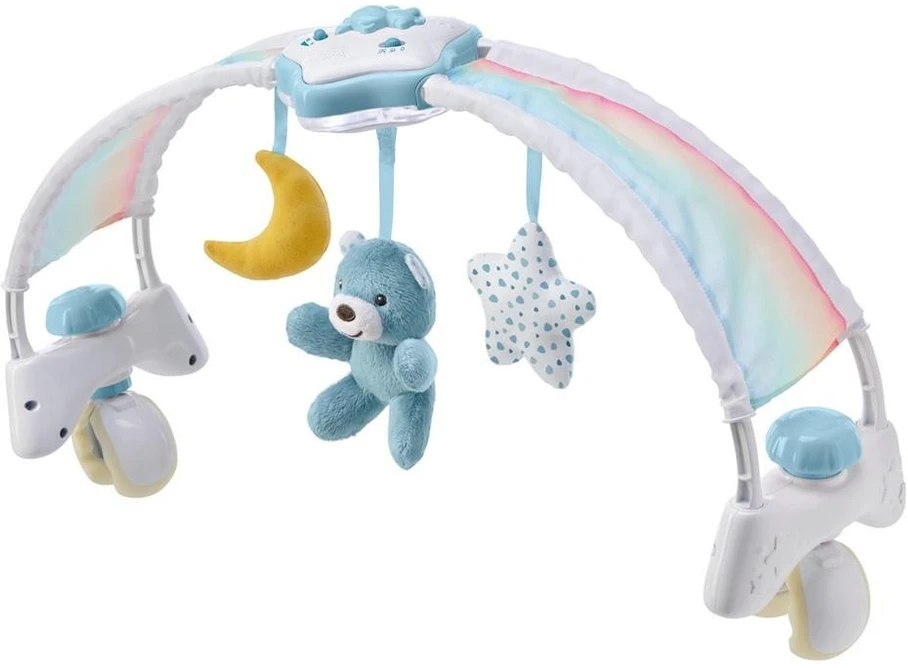 Chicco Lavinimo kilimėlis lovytei rainbow sky mėlynas
