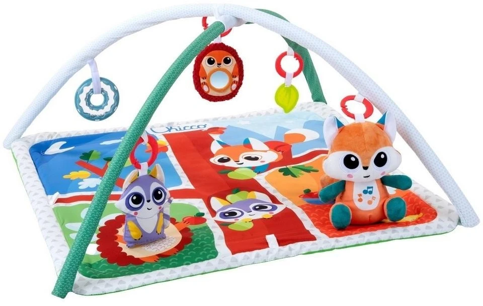CHICCO 00011354000000 stebuklingas miško mokomasis kilimėlis