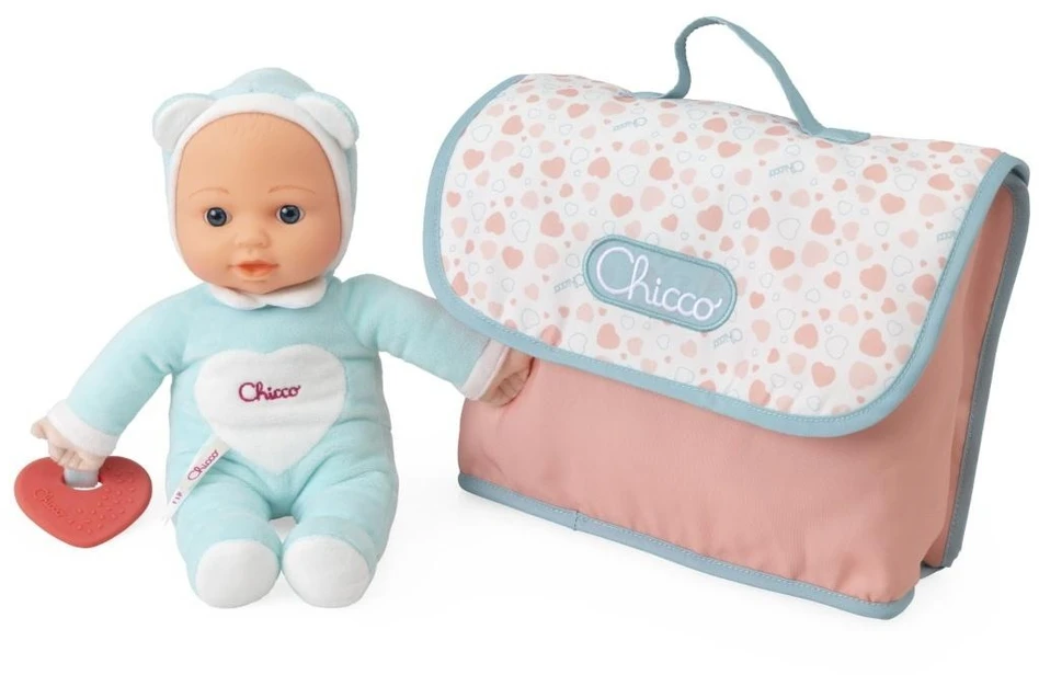 Chicco Lėlė su krepšiu vystyklams ir priežiūrai