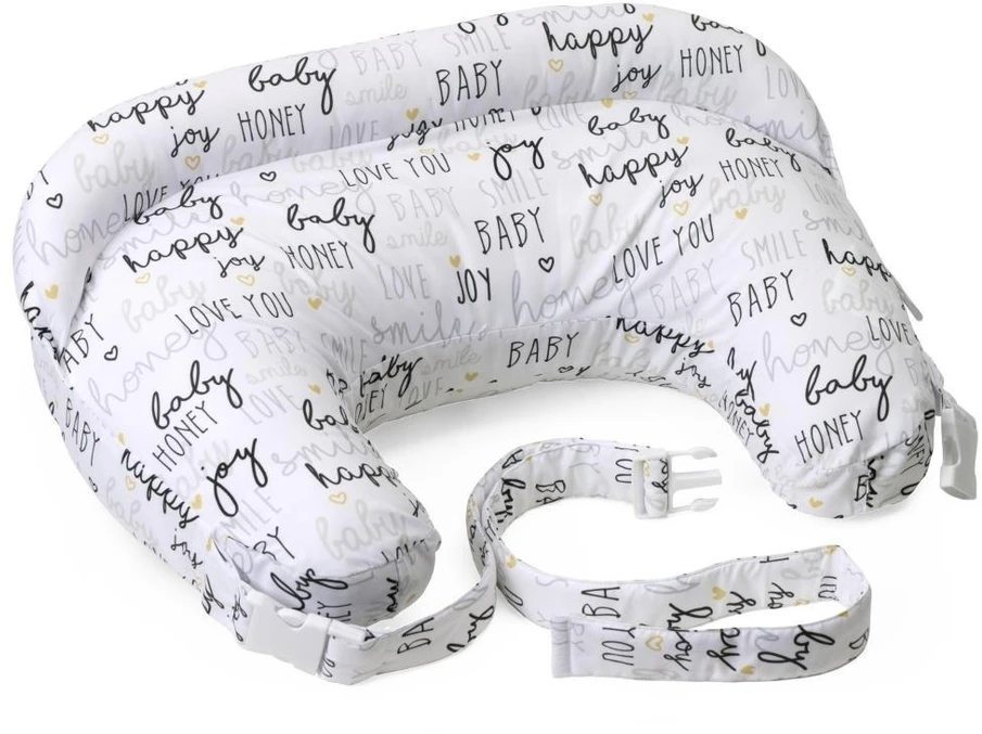 Chicco Boppy Deluxe Hello Baby maitinimo pagalvė