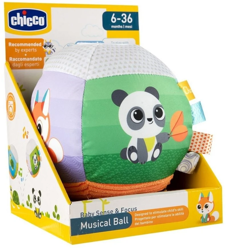 Chicco Kamuolys minkšta grająca