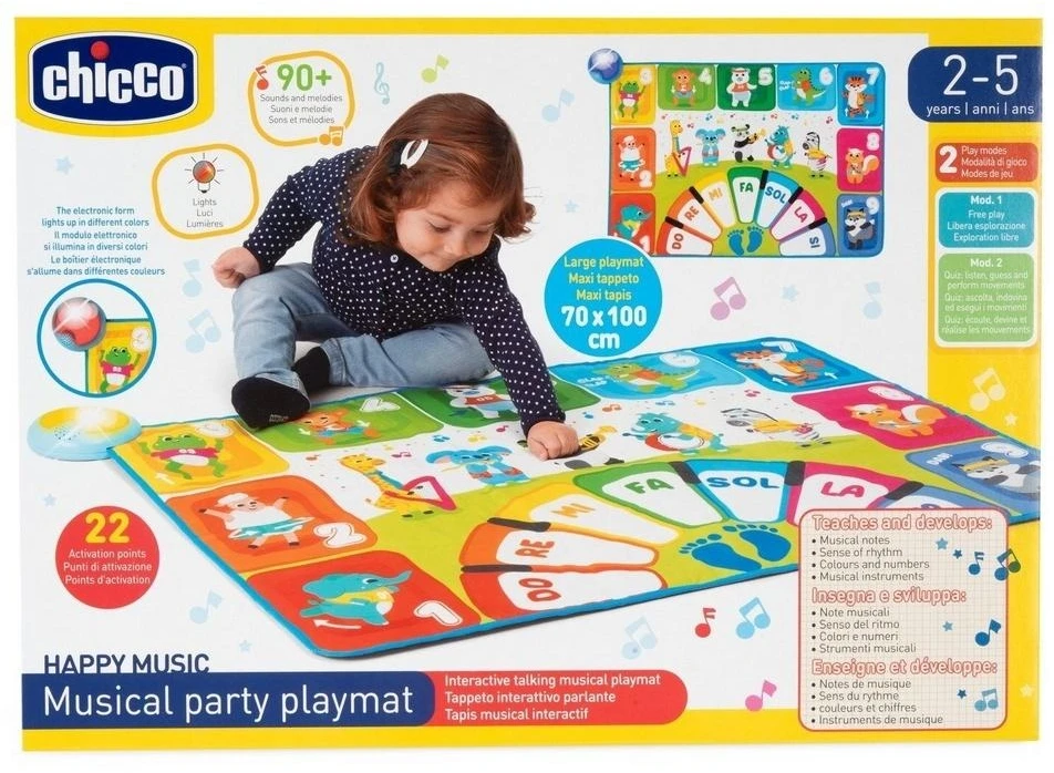 Chicco Happy Music muzikinis kilimėlis
