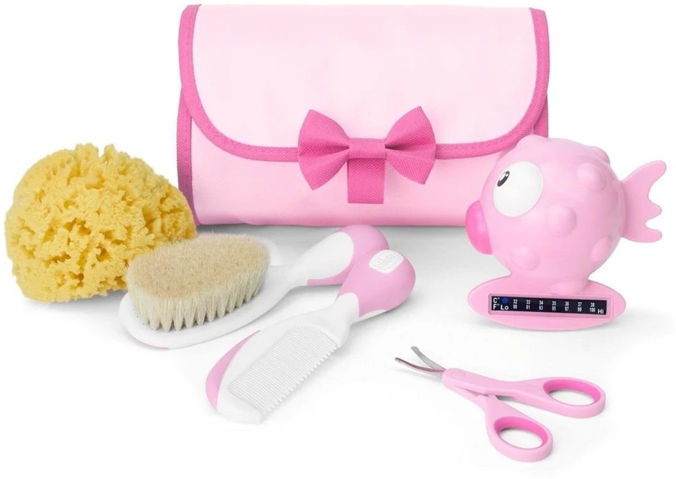 Chicco Rinkinys akcesoriów do higieny i kąpieli rožinė 0m+