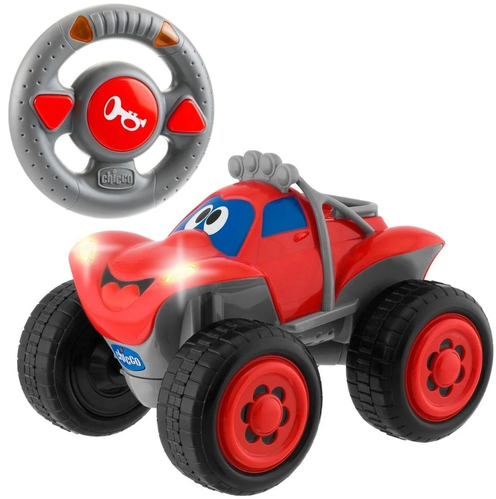 Chicco TURBO TEAM automobilis Billy big wheels, raudonas, 00061759200000