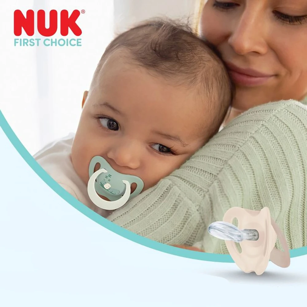 Čiulptukai NUK First Choice Night 6-18 mėn., 2 vnt., Hippo/Koala
