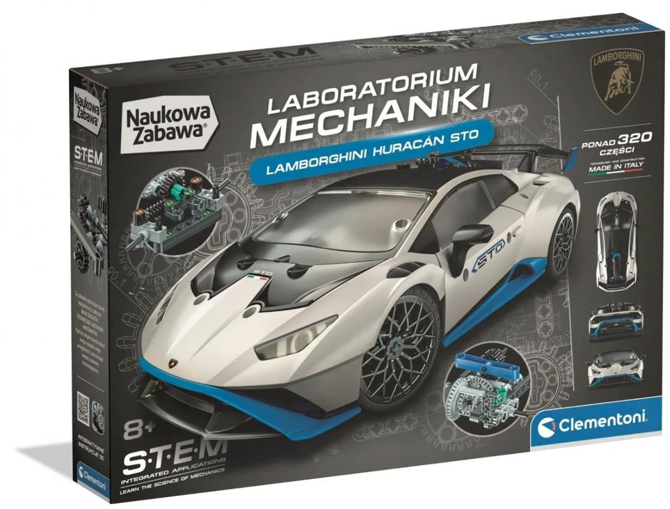 Clementoni Popierinis Lamborghini Huracan STO modelis