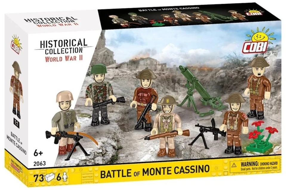Cobi Klocki Montekasino mūšio blokai