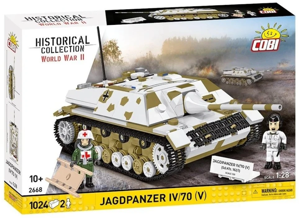 Cobi Klocki Jagdpanzer IV/70 (V) (Sd.Kfz.162/1) 1024 vnt.