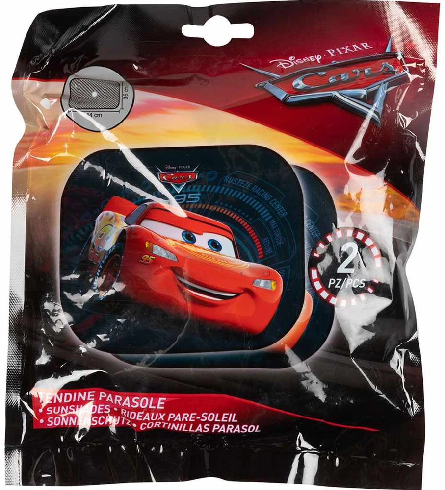 Colzani Automobilio langų užuolaidėlės Cars 2 vnt.
