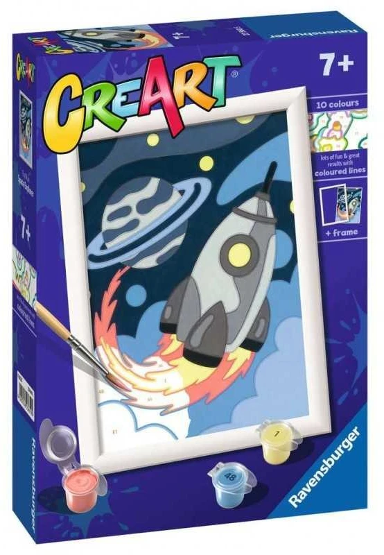Tapymas pagal skaičius Space Explorer 23560 Ravensburger