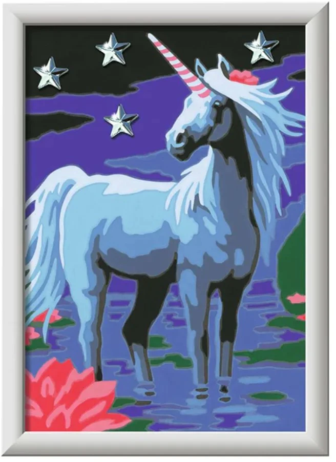 Dėlionė Tapymas pagal skaičius Magical Unicorn 23566 Ravensburger