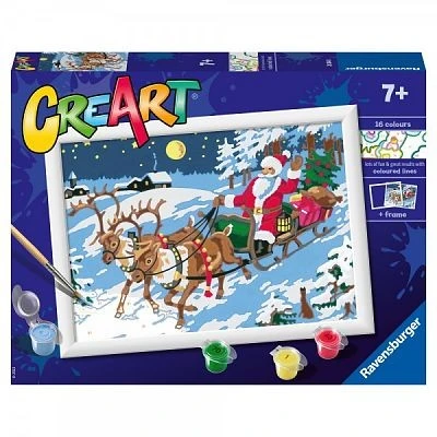Tapymas pagal skaičius CreArt The Night Before Christmas 20264 Ravensburger