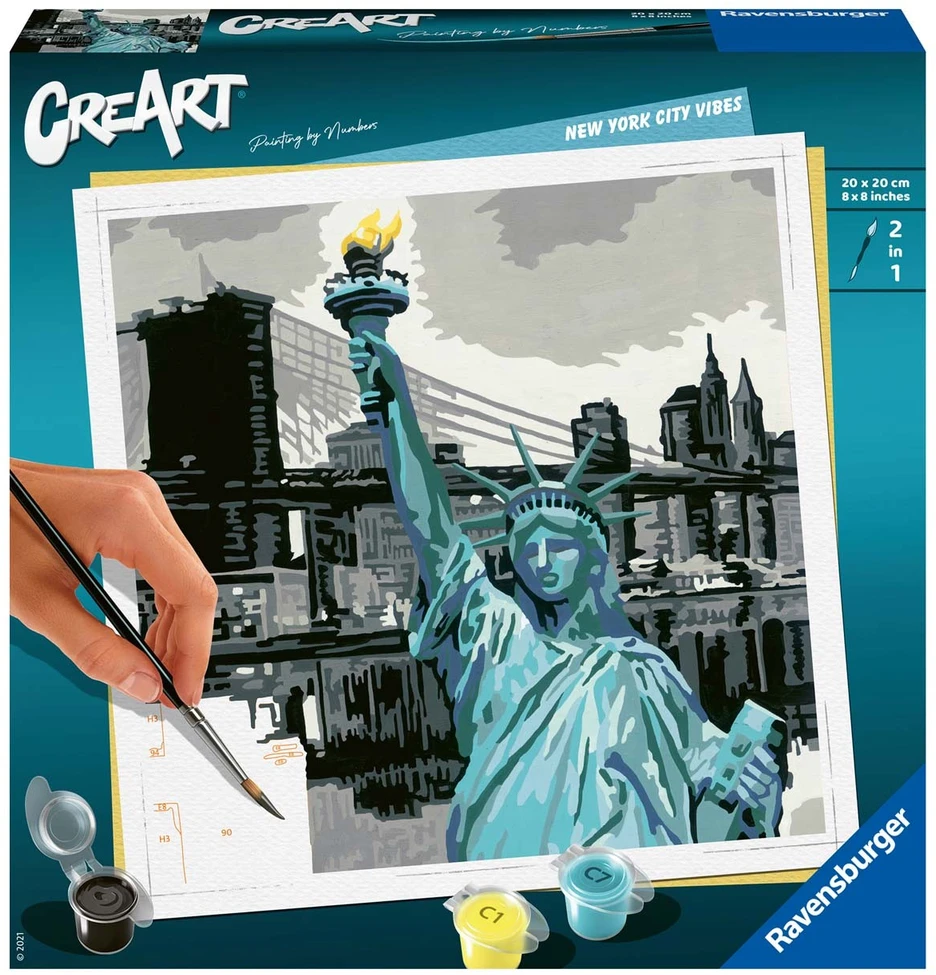 CreArt Niujorko miesto nuotaikų rinkinys D/F/I/NL/EN/E 28998