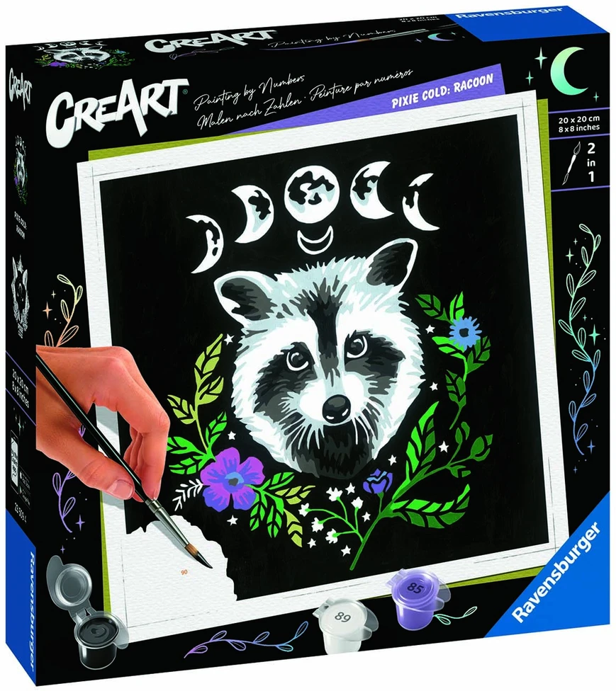 Ravensburger CreArt Pixie Cold meškėnas rinkinys 23509