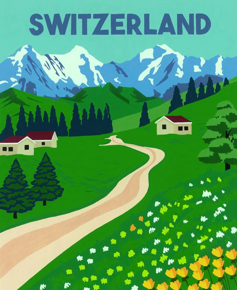 Tapymas pagal skaičius CreArt Jungfrau Region 23536 Ravensburger