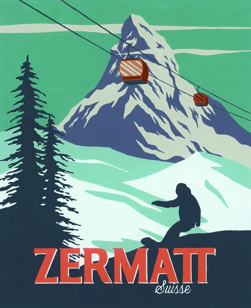 Tapymas pagal skaičius CreArt Zermatt 23500 Ravensburger