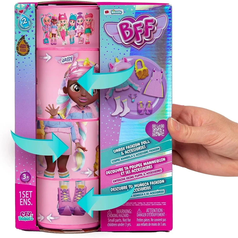 Imc Toys Lėlė Cry Babies BFF Jassy 20 cm 908390